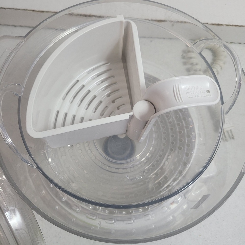 Black & Decker Handy Steamer Plus Food Steamer Rice Cooker HS90 HS10 White - Picture 4 of 11